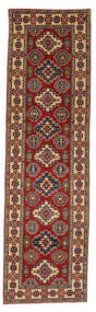  80X290 Kazak Fine Matot Käytävämatto Matto Tummanpunainen/Ruskea Afganistan Carpetvista