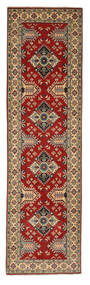 Kazak Fine Rug 83X296 Brown/Dark Red Carpetvista