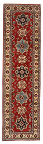  80X293 Kazak Fine Matot Käytävämatto Matto Tummanpunainen/Ruskea Afganistan Carpetvista