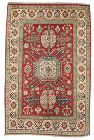 117X178 Kazak Fine Rug Oriental Brown/Dark Red (Wool, Afghanistan) Carpetvista