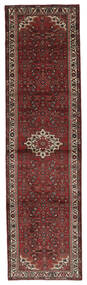 Hosseinabad Rug 83X311 Persian Wool Black/Dark Red Small Carpetvista