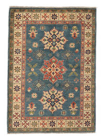 Tapete Oriental Kazak Fine 125X175 Castanho/Preto (Lã, Afeganistão)