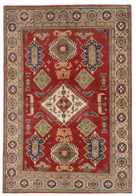  Kazak Fine Matot 173X249 Tummanpunainen/Ruskea Carpetvista