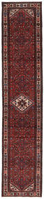  Persian Hosseinabad Rug 79X405 Black/Dark Red Carpetvista