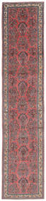 90X428 Sarough Orientalisk Hallmatta Mörkröd/Brun (Ull, Persien/Iran) Carpetvista