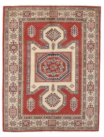  Kazak Fine Rug 147X189 Wool Dark Red/Brown Small Carpetvista