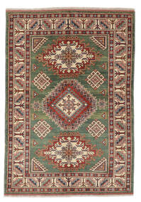 151X216 Kazak Fine Rug Oriental Dark Red/Dark Green (Wool, Afghanistan) Carpetvista
