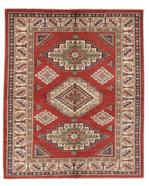  Orientalsk Kazak Fine Teppe 152X183 Mørk Rød/Brun Ull, Afghanistan Carpetvista