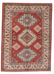 Kazak Fine Rug 154X210 Dark Red/Brown Wool, Afghanistan Carpetvista