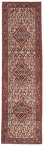  Persian Hamadan Rug 80X285 Dark Red/Brown Carpetvista