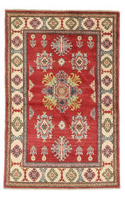  Kazak Fine Matot 91X147 Ruskea/Tummanpunainen Carpetvista