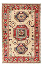 Kazak Fine Rug 100X153 Dark Red/Brown Wool, Afghanistan Carpetvista