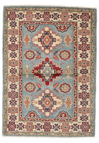  101X150 Medaillon Klein Kazak Fine Teppich Wolle, Carpetvista