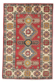 103X155 Kazak Fine Rug Oriental Brown/Dark Red (Wool, Afghanistan) Carpetvista