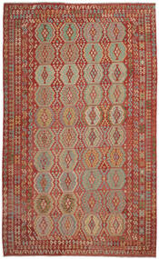  Kilim Afgán Old Style 306X500 Gyapjúszőnyeg Sötétpiros/Barna Nagy Carpetvista