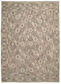  335X488 Grande Kilim Afegão Old Style Tapete Lã, Carpetvista