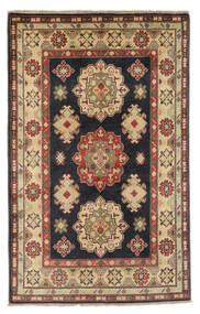  Oriental Kazak Fine Rug 121X191 Brown/Black Wool, Afghanistan Carpetvista