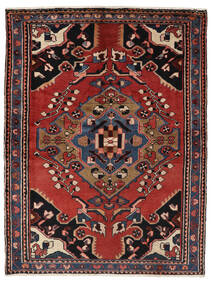  Persialainen Bakhtiar Matot 158X208 Musta/Tummanpunainen Carpetvista