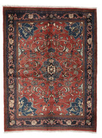絨毯 オリエンタル ウィス 166X206 ブラック/ダークレッド (ウール, ペルシャ/イラン)