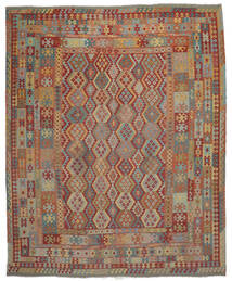  360X438 Groot Kelim Afghan Old Style Vloerkleed Wol, Carpetvista