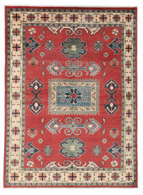  Kazak Fine Rug 153X205 Wool Dark Red/Black Small Carpetvista