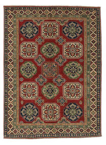 151X203 絨毯 オリエンタル カザック Fine ブラック/茶色 (ウール, アフガニスタン) Carpetvista