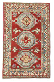  Kazak Fine Rug 117X185 Wool Dark Red/Brown Small Carpetvista