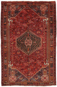 157X247 Alfombra Oriental Gashgai Rojo Oscuro/Negro (Lana, Persia/Irán) Carpetvista
