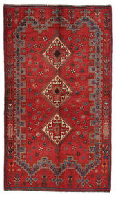 Qashqai Rug 140X243 Dark Red/Black Wool, Persia/Iran Carpetvista