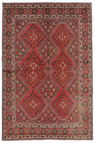 143X215 Dywan Afszar Shahre Babak Orientalny Ciemnoczerwony/Brunatny (Wełna, Persja/Iran) Carpetvista