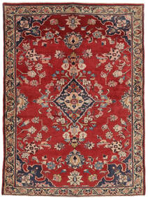 158X212 絨毯 リリアン オリエンタル ダークレッド/茶色 (ウール, ペルシャ/イラン) Carpetvista