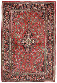  134X200 Hamadan Rug Dark Red/Black Persia/Iran Carpetvista