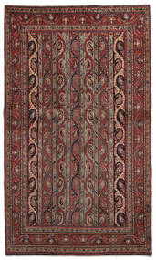  Tabriz Rug 125X215 Persian Wool Brown/Black Small Carpetvista
