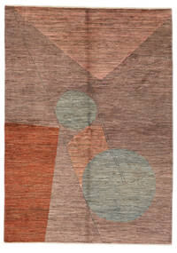 Battuta Rug 168X237 Brown/Dark Red Wool, Afghanistan Carpetvista