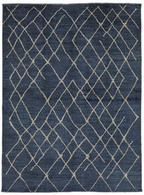  Contemporary Design Rug 187X245 Wool Black/Dark Grey Carpetvista