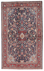  137X225 Mahal Covor Dark Red/Negru Persia/Iran
 Carpetvista