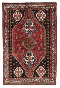  119X178 Shiraz Vloerkleed Donkerrood/Zwart Perzië/Iran Carpetvista