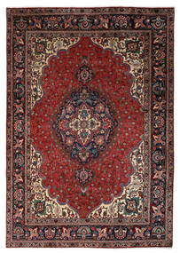  200X285 Tabriz Rug Black/Dark Red Persia/Iran Carpetvista