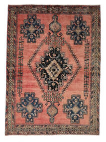  Persialainen Afshar Matot 153X210 Musta/Tummanpunainen Carpetvista