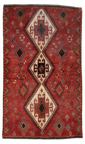 Χαλι Περσικό Ghashghai 128X211 Σκούρο Κόκκινο/Μαύρα (Μαλλί, Περσικά/Ιρανικά)