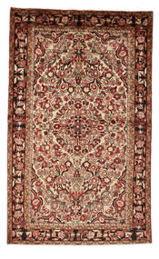 絨毯 オリエンタル リリアン 143X234 ダークレッド/茶色 (ウール, ペルシャ/イラン)
