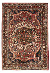 絨毯 オリエンタル バクティアリ Collectible 149X216 ブラック/ダークレッド (ウール, ペルシャ/イラン)