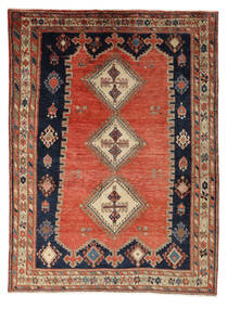146X190 Afshar Rug Oriental Dark Red/Brown (Wool, Persia/Iran) Carpetvista