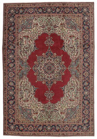 207X302 Täbriz Teppich Orientalischer Braun/Dunkelrot (Wolle, Persien/Iran) Carpetvista