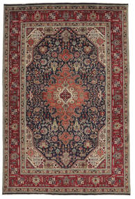 203X308 Täbriz Teppich Orientalischer Braun/Schwarz (Wolle, Persien/Iran) Carpetvista