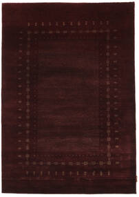 絨毯 ギャッベ Loribaft 143X213 ブラック (ウール, インド)