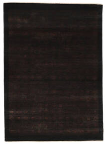 171X235 Gabbeh Loribaft Rug Modern Black (Wool, India) Carpetvista