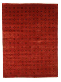 Alfombra Gabbeh Loribaft 173X232 Rojo Oscuro (Lana, India)