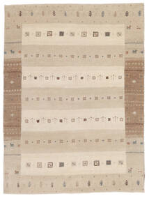 絨毯 ギャッベ ルーム 168X230 ベージュ/オレンジ (ウール, インド)
