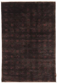 Gabbeh Loribaft Teppich 121X180 Schwarz Wolle, Indien Carpetvista